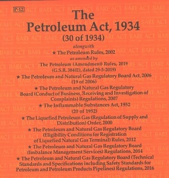 Petroleum Act in English BARE ACT Latest Edition 2022