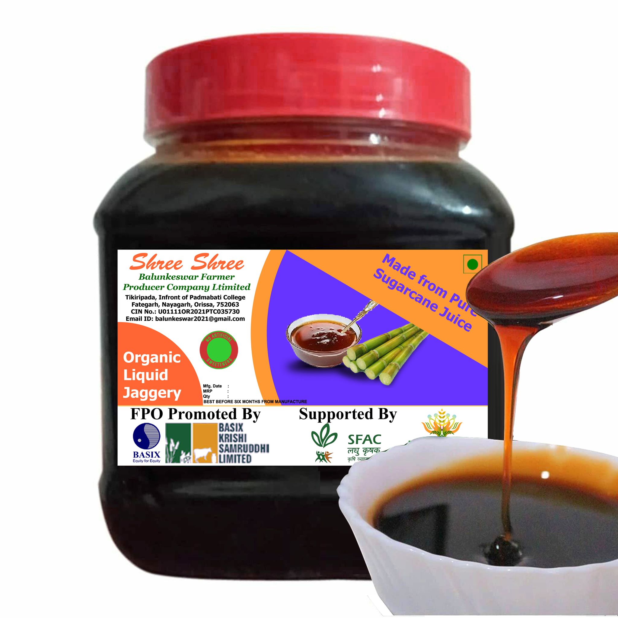 Organic Liquid Jaggery | 1kg