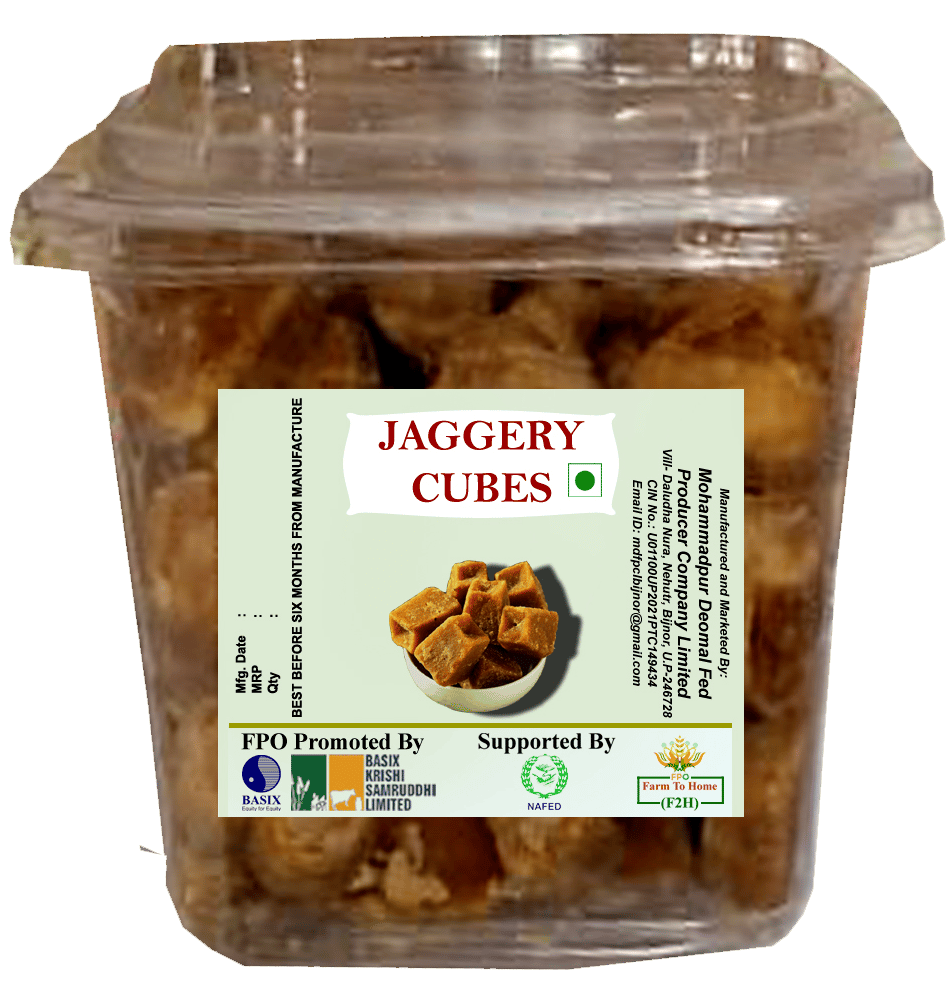 Pure Natural Fresh Desi Jaggery| Soft Block| No Sugar Added Gud| Jaggery Cubes| 1kg