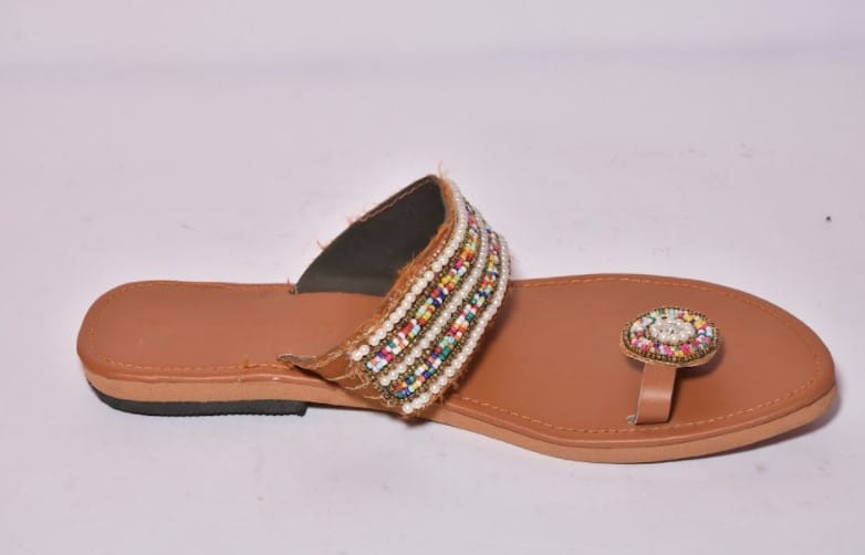 Flowflying Women Brown Casual Sandal