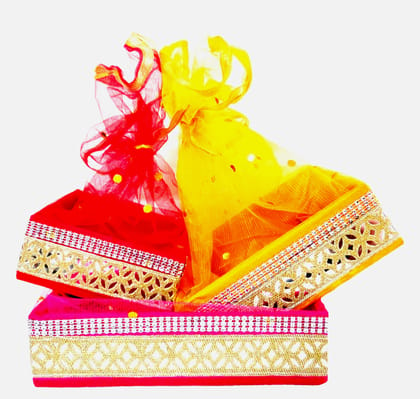 Diwali Gifts-Small Acrylic Wooden Basket Mix dryfruits, Butter Chakli –  Ghasitaram Gifts
