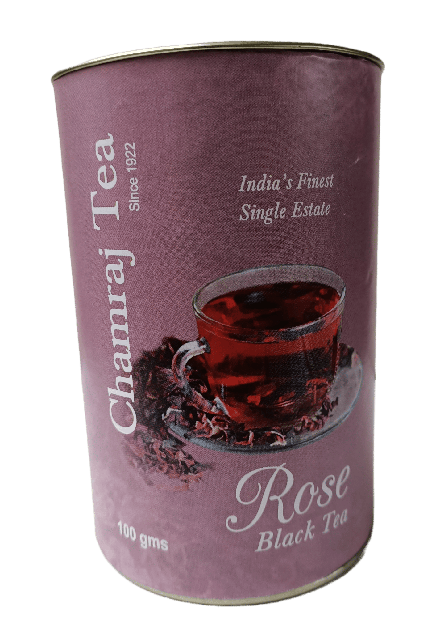 CHAMRAJ Rose Black Tea 100 gms | Pack of 1 | Total 100 gms | India's Finest Single Estate Nilgiri Tea