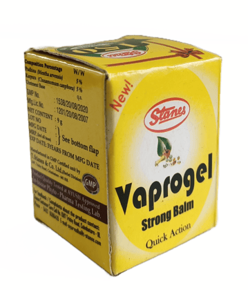 Stanes Vaprogel 9 g | Pack of 1 | Quick Action for Headache & Body Pain