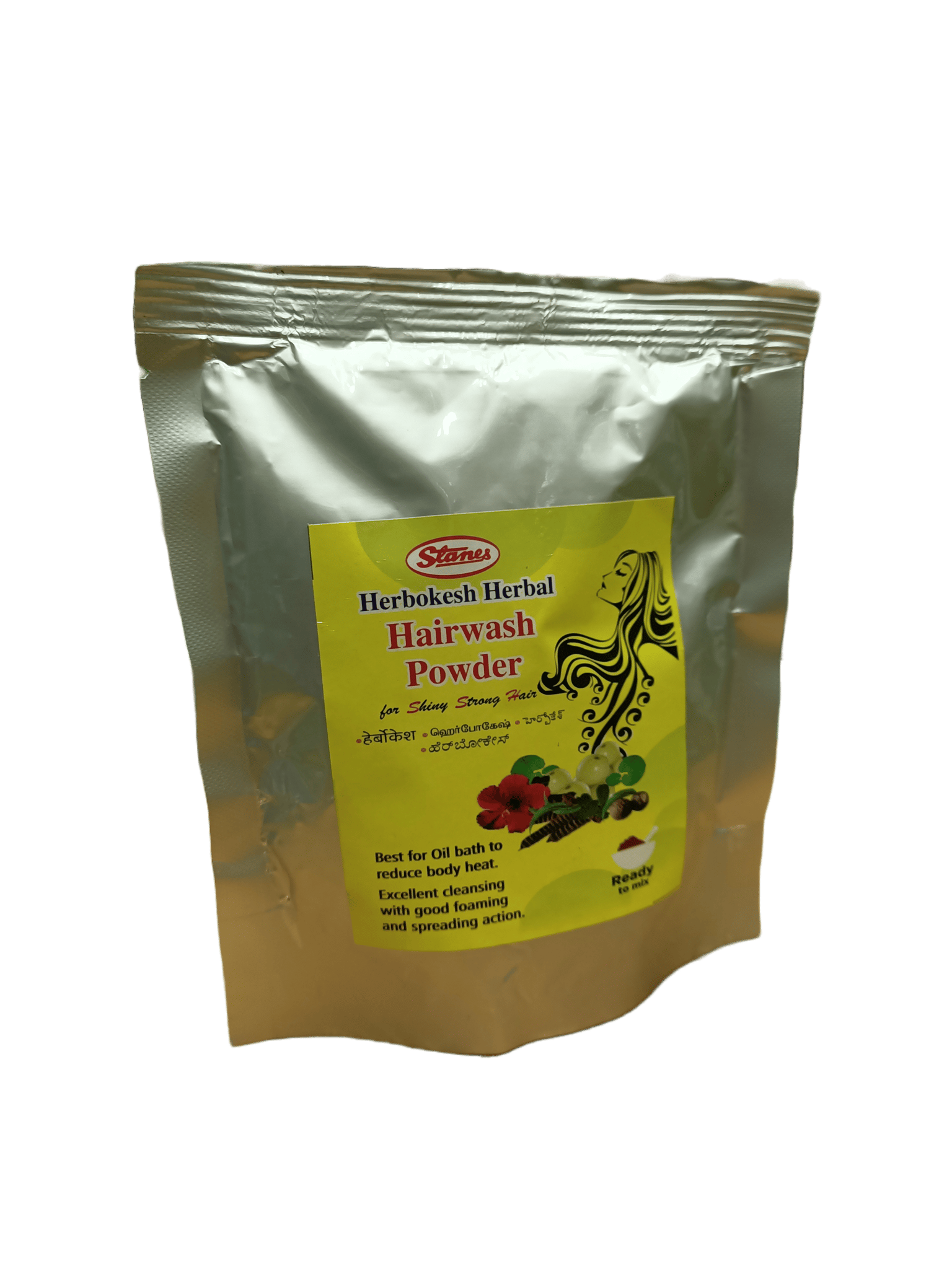 Stanes Herbokesh Herbal Hairwash Powder 100 g | Best for Oil Bath to reduce Body Heat