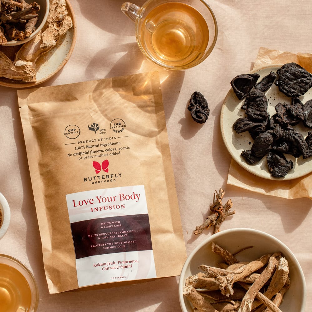 Love Your Body Herbal Infusion For Weight Management - 20 Tea Bags