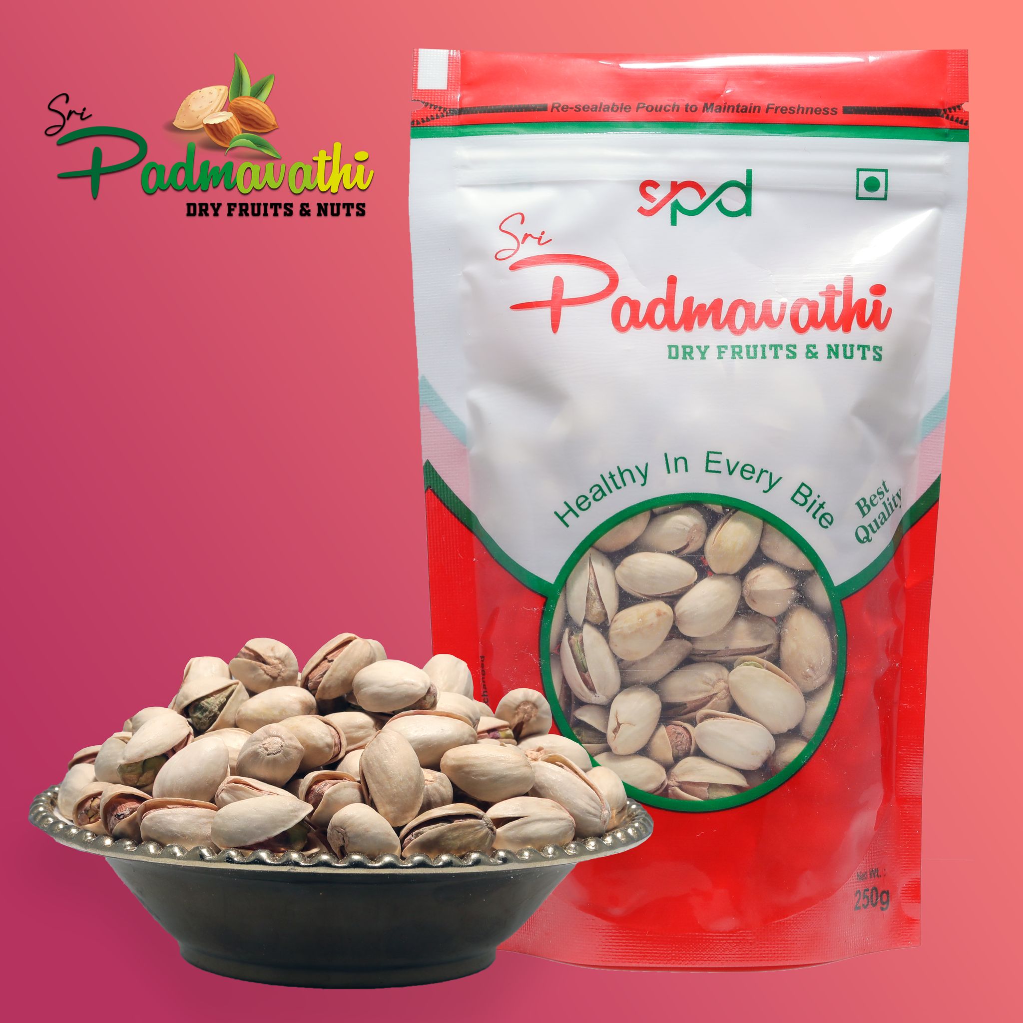 SALTED PISTACHIO 250GMS