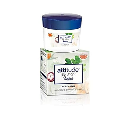 Amway attitude� Be Bright Herbals Night Cream 50gm pack of 1,50 g (Pack of 1)