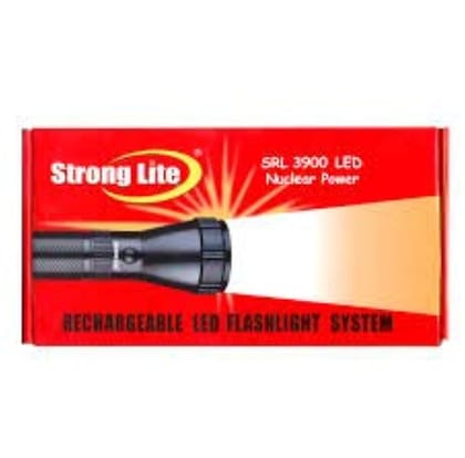 Strong lite LED Flash Light SRL3900LED, Long Duration & Recharegable 4000mAh battery