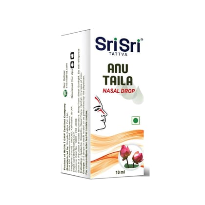 Sri Sri Tattva Anu Taila - Nasal Drop, 10ml