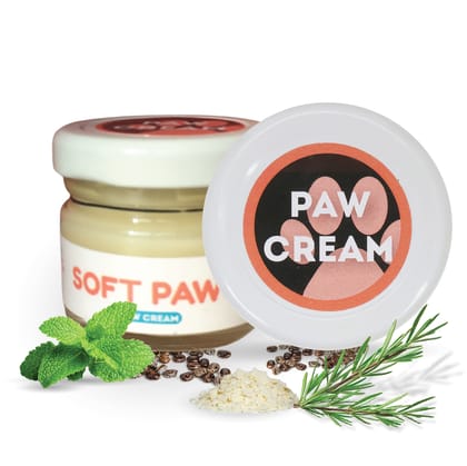 Papa Pawsome Soft Paws 100% Natural Paw Cream for Dog, 30 gm