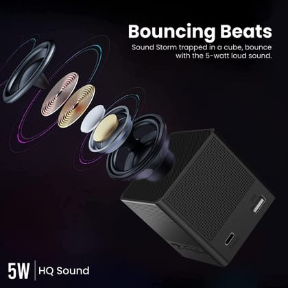 Portronics Bounce 2 Portable Bluetooth Speaker 5W POR 1710