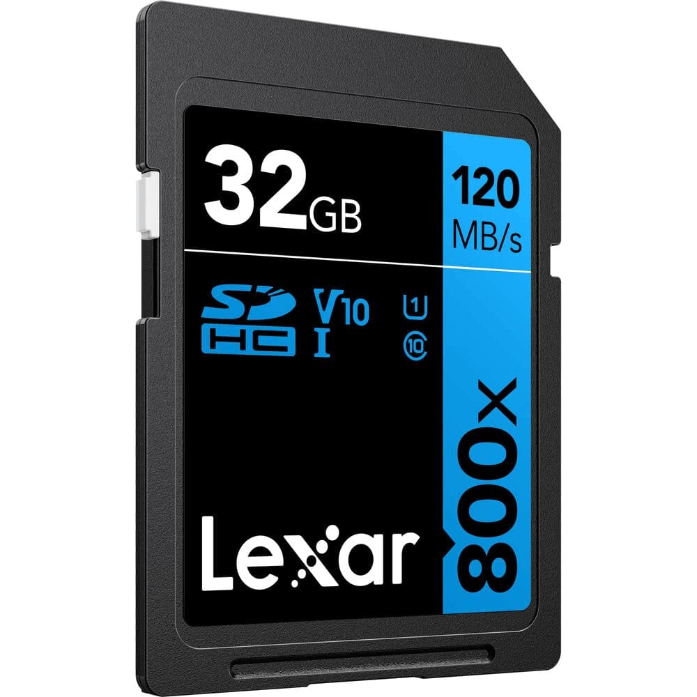 Lexar High Performance 800x 32GB SDXC UHS-I U3 SD Card For Camera LSD0800032G-BNNNG