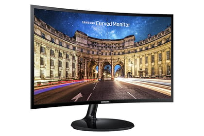 Samsung LC24F392FHWXXL 23.5" 24" 59.8cm Curve TFT LED Monitor Full HD 1920 x 1080 pixels