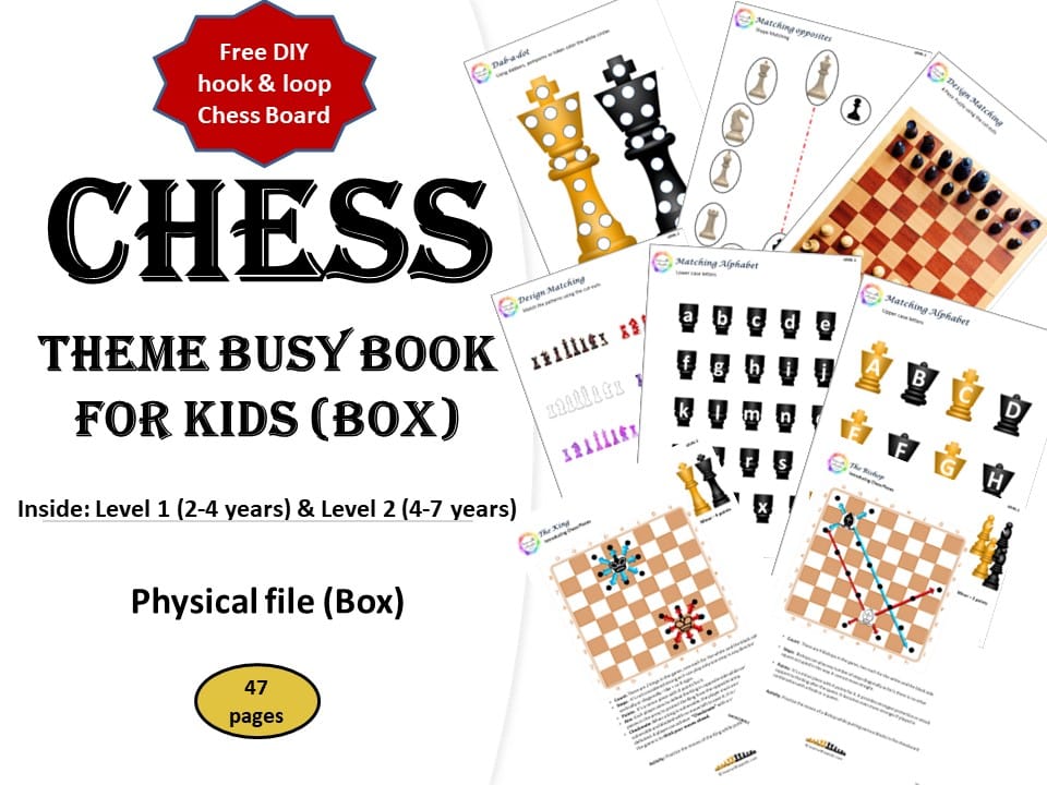 Chess Busy Book for Kids (Box)