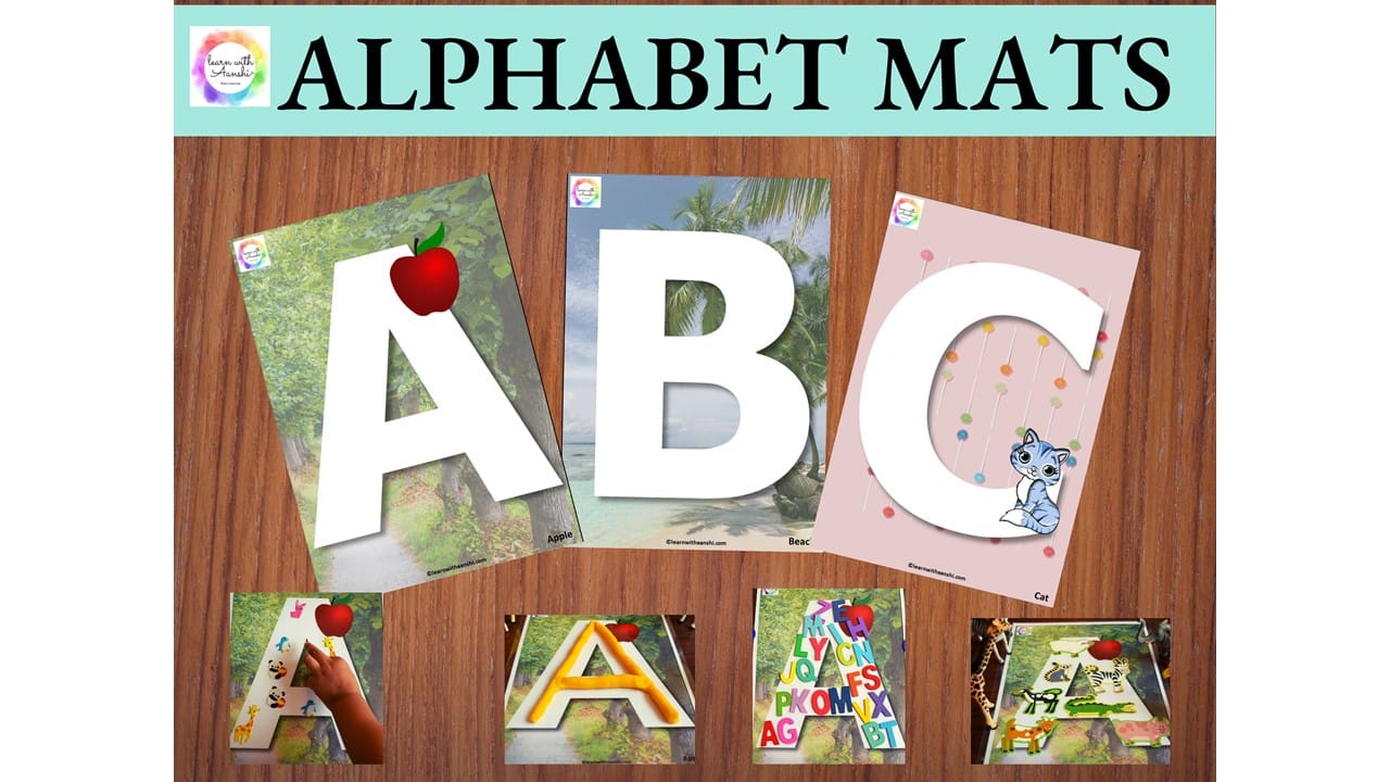 Amazing Alphabet Playdough Mats (Box)