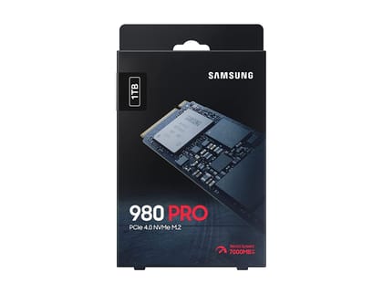 Samsung 980 Pro NVMe M.2 1TB SSD Internal Solid State MZ-V8P1T0BW