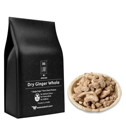 Dry Ginger Whole (Organically grown & Single Origin produce) Adrak Dry Root/Saunth Dry Root