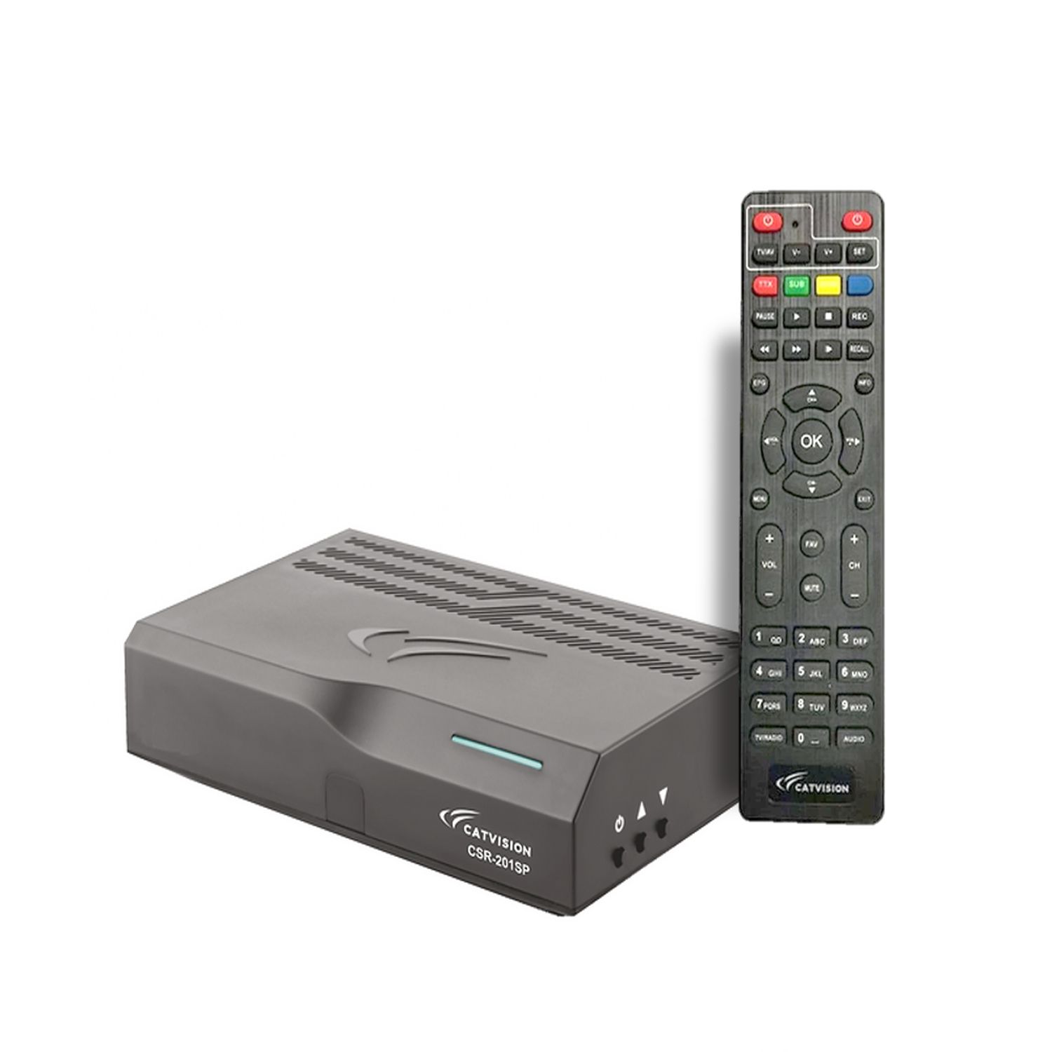 Catvision DD Freedish Set Top Box | MPEG 2 Standard Definition (SD) | Watch 90+ Channels Free