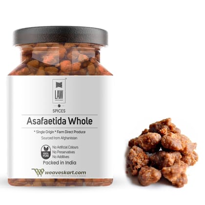 Premium Asafaetida Whole – 100 gm (Single Origin, Farm Direct Produce, Organically Grown & Made in small batches)