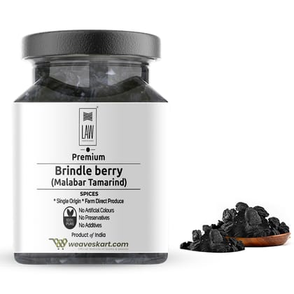 Premium Brindleberry (Malabar Whole) – 200 gm (Single Origin, Farm Direct Produce, Organically Grown & Made in small batches)