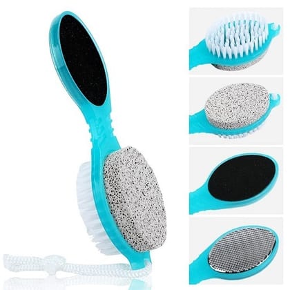 4 PC Pedicure Brush Callus Remover Pumice Stone Foot File Scraper Scrubber