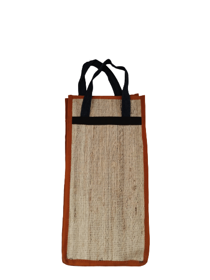 Banana Fiber Water Bottle Bag