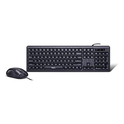 FINGERS Velvet C4 Wired Slim Keyboard and Mouse Set