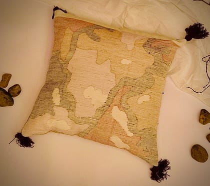 Handcrafted cushion cover