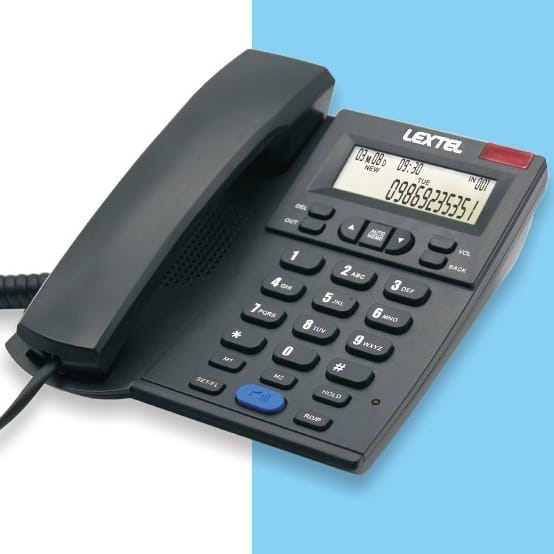 Lextel LX-7413 Landline Corded Caller ID Speaker Phone