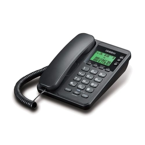 UNIDEN AS6404 Corded Phone with Backlit LCD & Speakerphone