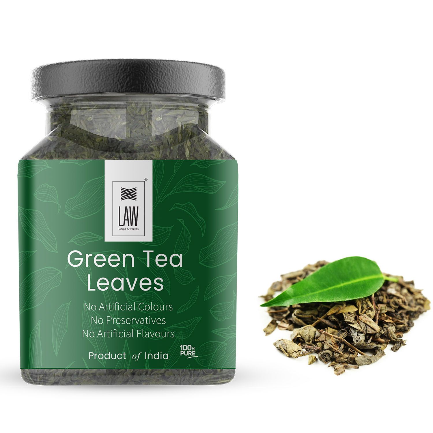 Handmade Green Tea Whole Leaves for weight loss – 100 gm