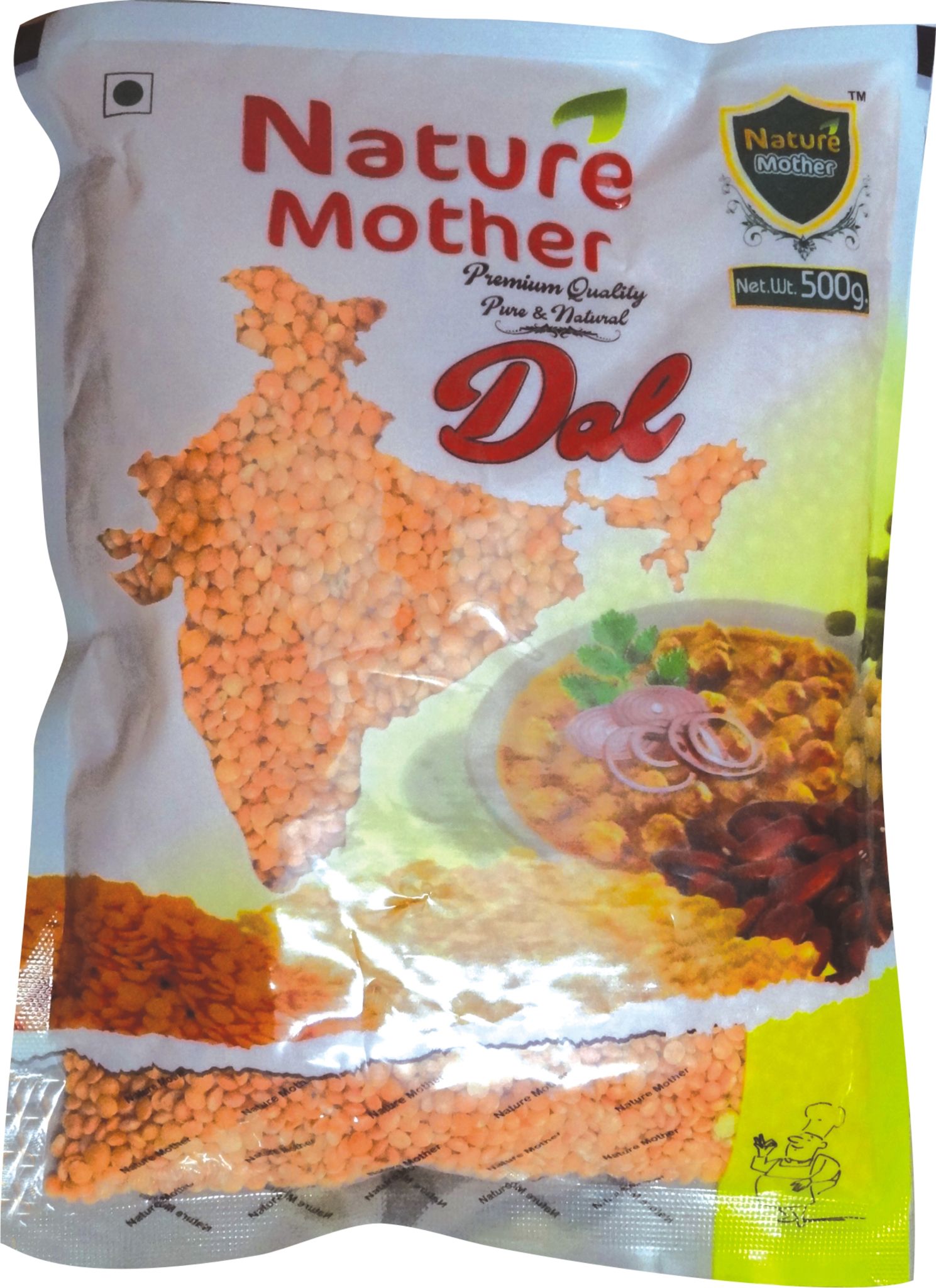 Nature Mother Masoor Lal  Dal 500 gm