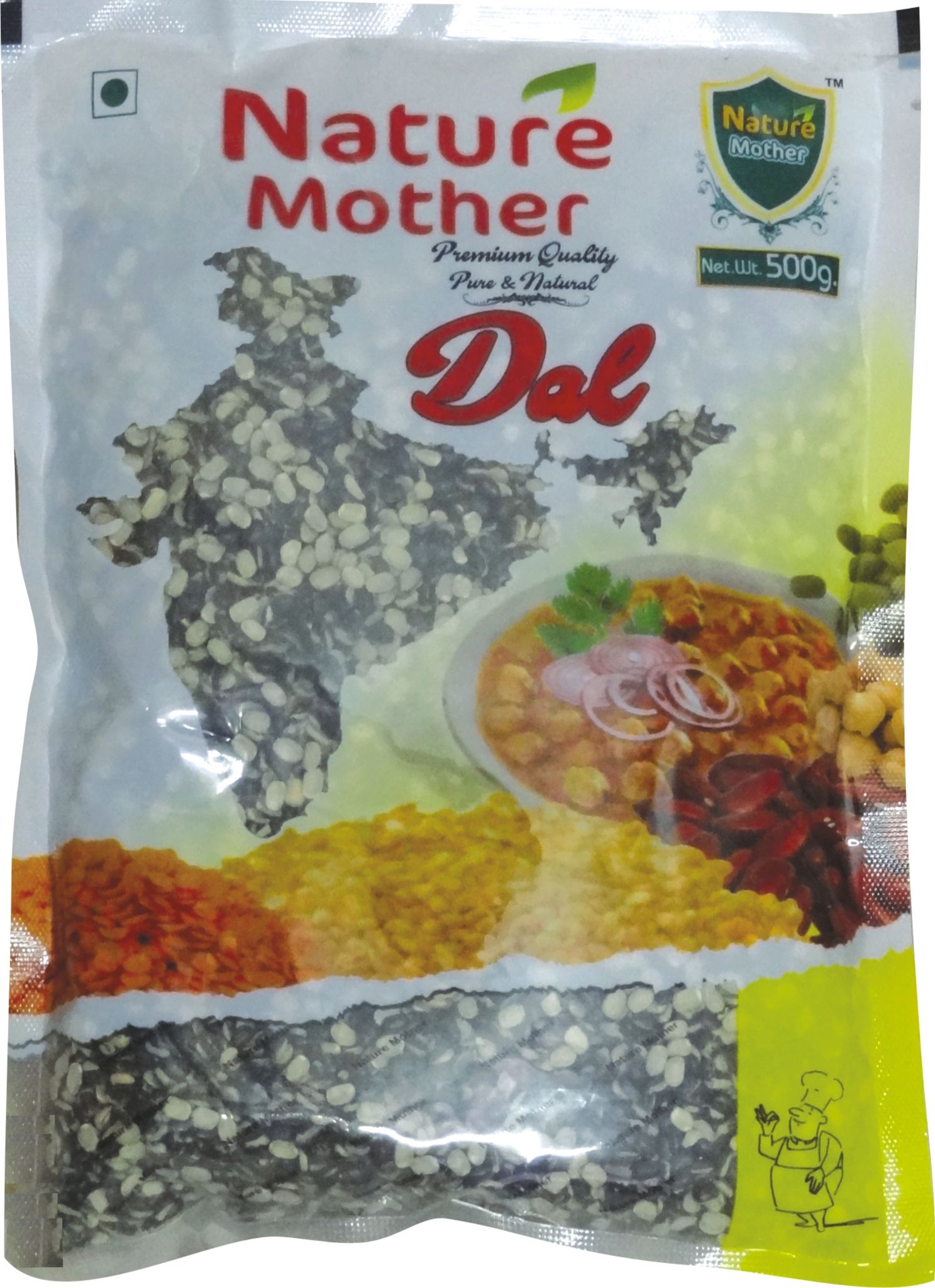 Nature Mother Urad  Chilka Dal 500 gm