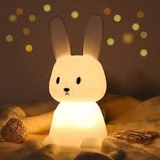 Savvy Bucket || Silicone Cute Bunny Table Lamp ||