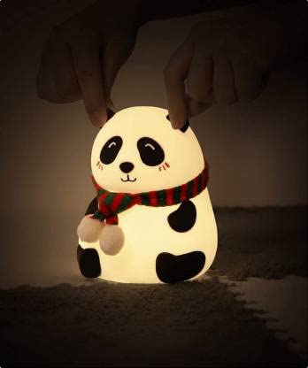 Savvy Bucket || Cute Panda Silicon Night Lamp_||