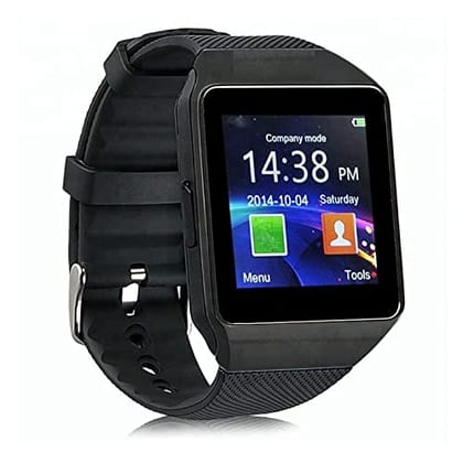 SAVVY BUCKET DZ09 Bluetooth Unisex Smart Watch with Touchscreen Multifunctional TF Sim Card Support