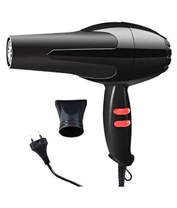 SavvyBucket||Professional hair Dryer for Men and Women with 2 Speed and 2 Heat Setting, 1 Concentrator Nozzle and Hanging Loop(1500 WATT)||Black