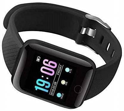 SAVVY BUCKET D116 Smart Watch Wristband Sports Fitness Blood Pressure Heart Rate Call Message Reminder Pedometer Smart Watch Compatible with Androids