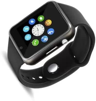 Savvy Bucket || A1 Black SMARTWATCH (Black, Freesize) ||