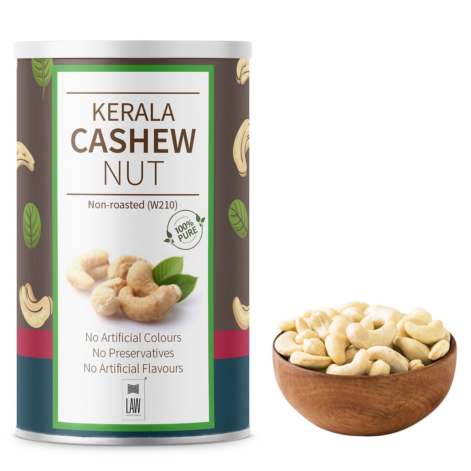 Premium Non-Roasted Cashew from Kerala – 500 gm