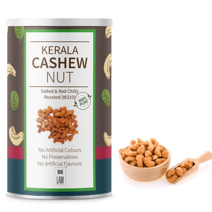 Premium Quality Kerala Cashew – (500 gm) (Salted & Red Chilly Roasted)