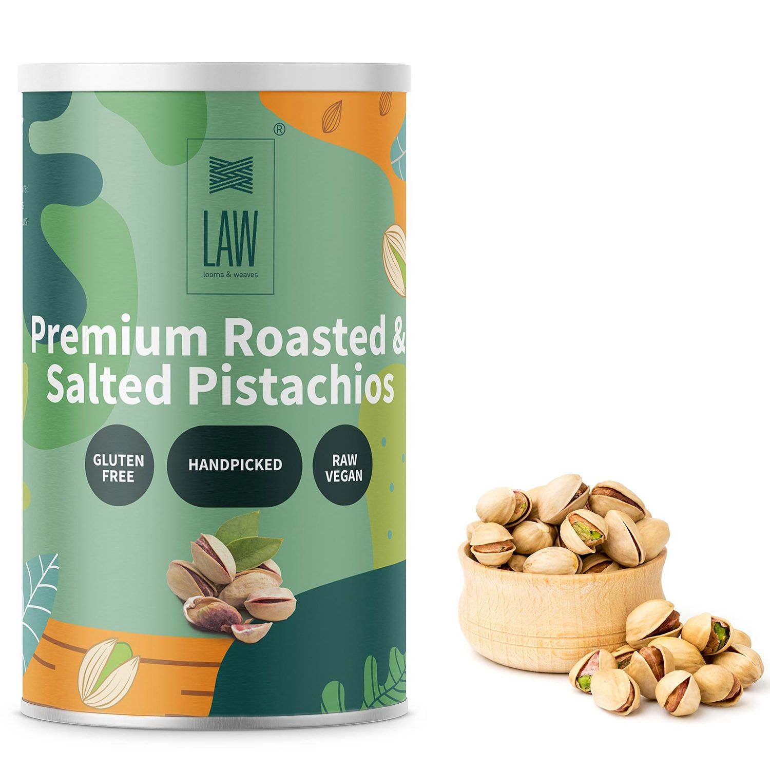 Premium Roasted & Salted Pistachios
