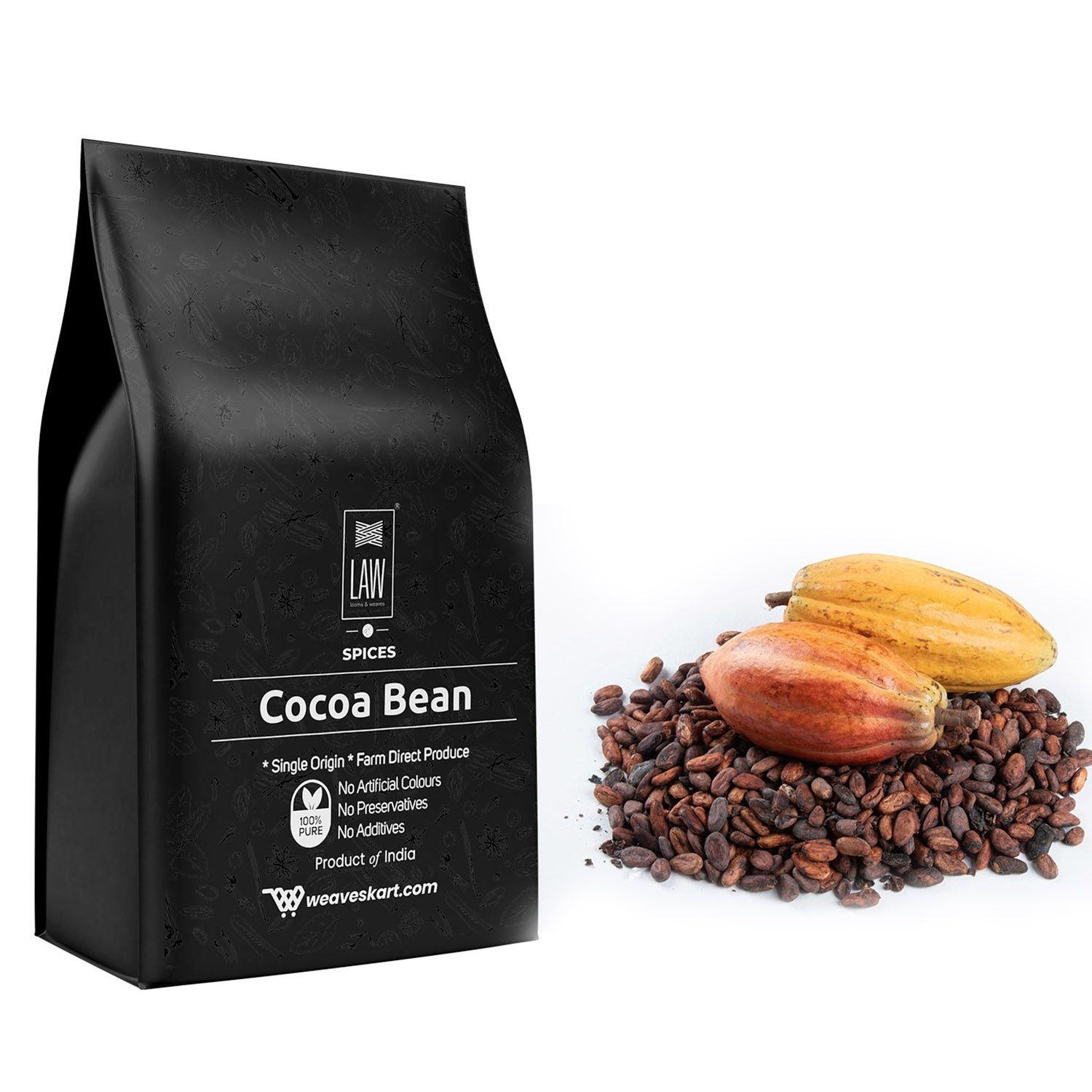 Fermented & Sun-Dried Raw Cocoa Bean (Organic & Single-origin)