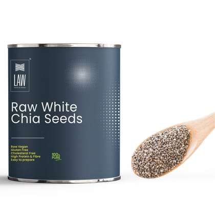 RAW PREMIUM WHITE CHIA SEEDS – for weight loss