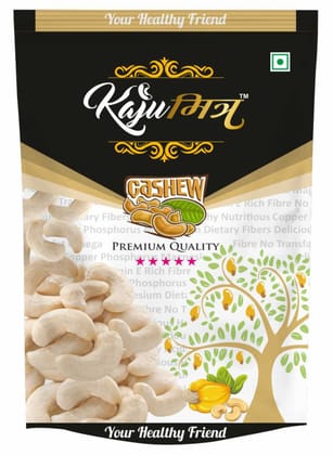 Cashew by Kajumitra | 5 Star Premium Quality kaju (Grade: W240) 200G pack