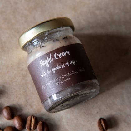 Natural Coffee Night cream