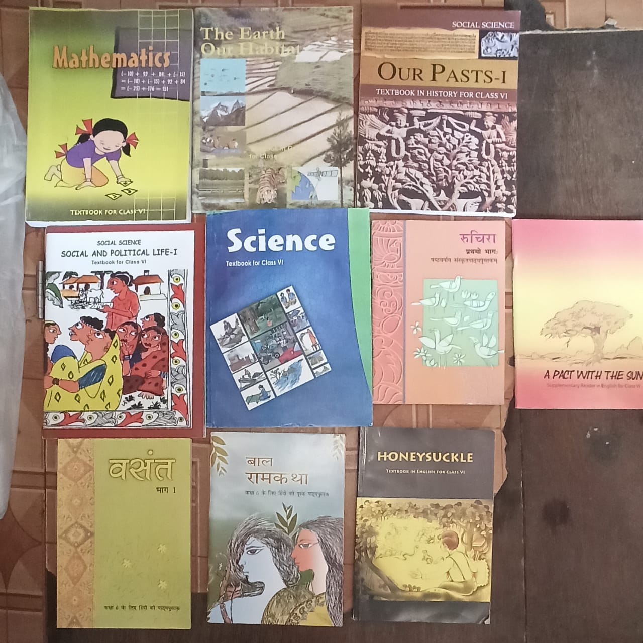 Set of class 6 ncert book