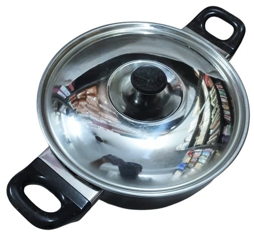 Oysterware Casseroll Hard Anodised Cookware with Stainless steel Lead [ Price for One Pc]