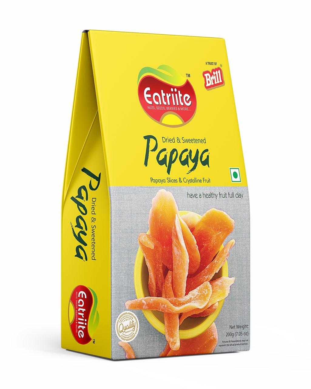 Eatriite Dried & Sweetened Papaya (200 g)