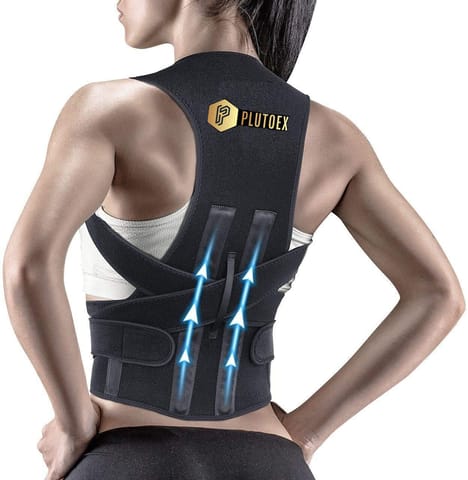 Plutoex® Lumbar Support Belt Back Belt for Back Pain Relief Lumbo Sacral  Belt LS Belt